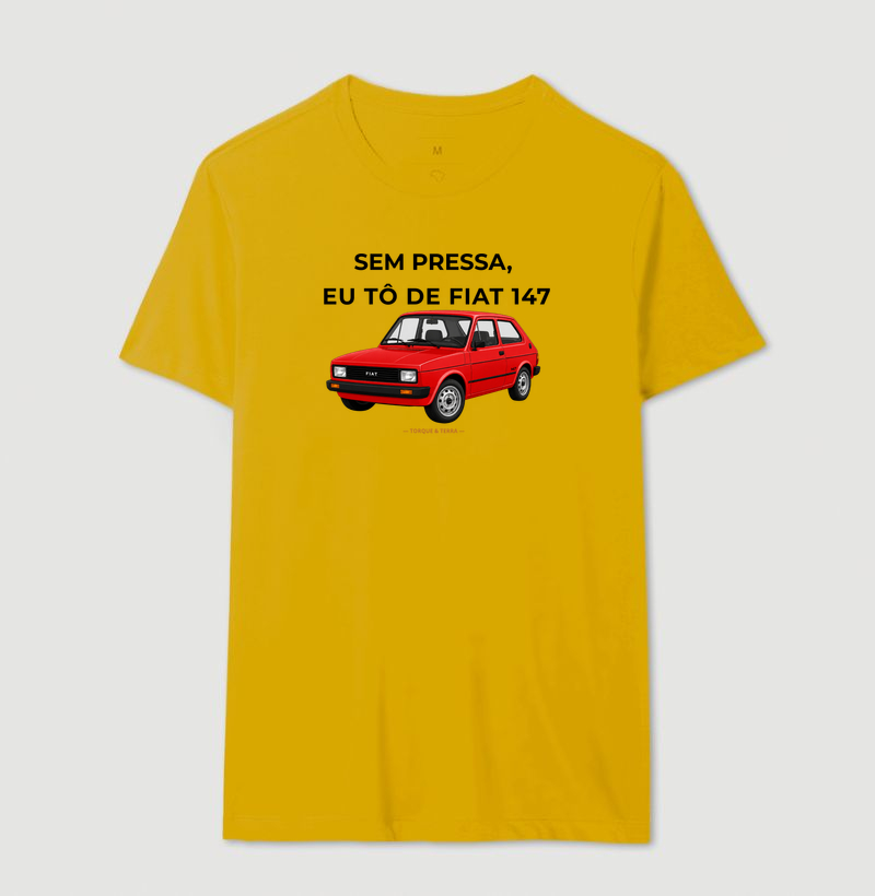 Sem pressa, eu tô de Fiat 147 - vermelho - Imagem 14