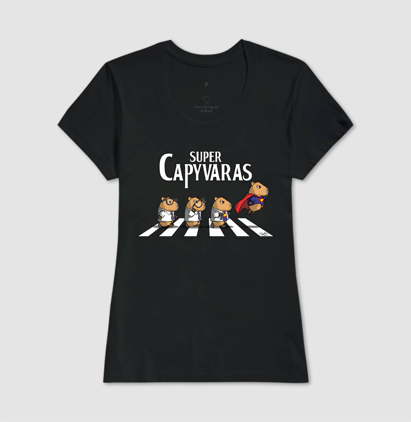Camiseta Super Capyvaras - Imagem 3
