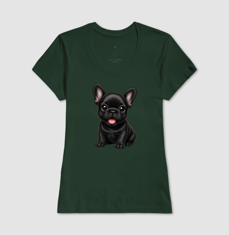 Bulldog (Buldogue) Francês Preto - Desenho Animado - Imagem 13