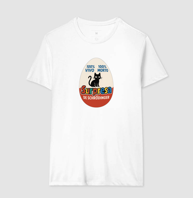 Camiseta Ovo Surpresa de Schrödinger - Imagem 6