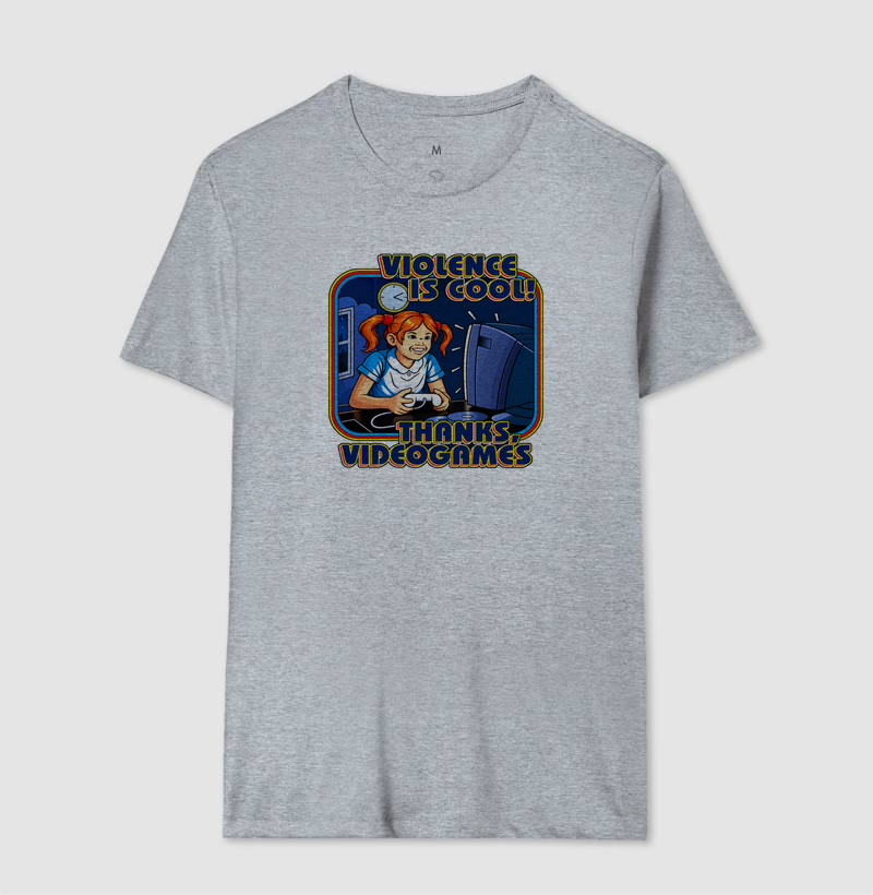 Camiseta "GTA 6 Thanks Video Games" - Imagem 8