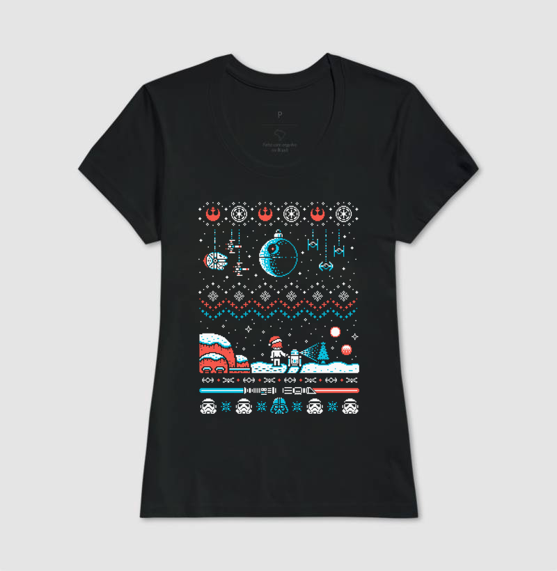 Natal Galáctico Pixel Art - Imagem 4