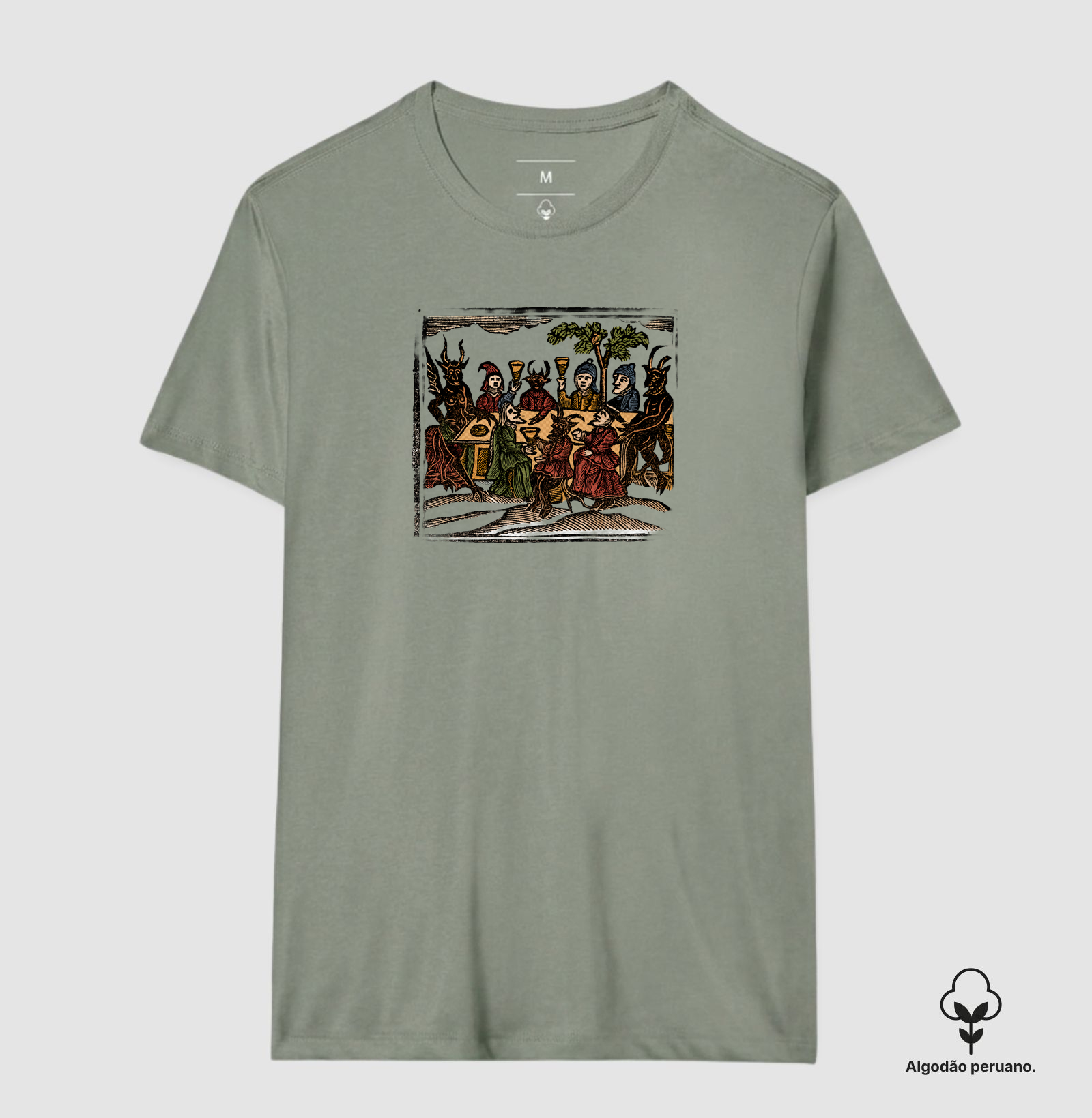 Camiseta O banquete das bruxas, 1720 - Imagem 8