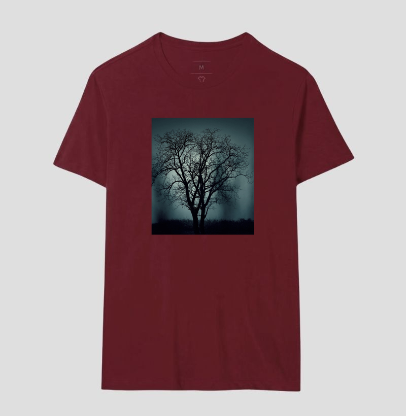 O Invisível que Sustenta | Camiseta Árvore na Névoa - Imagem 10