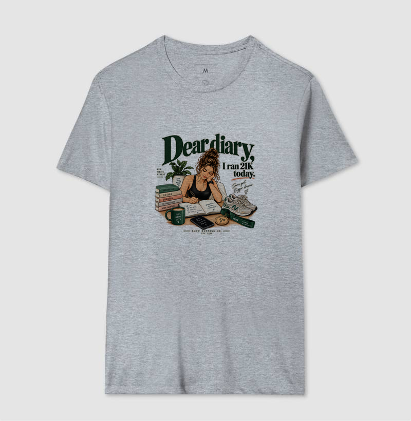 Camiseta Corrida - Dear Diary, I Ran 21k Today - Imagem 8