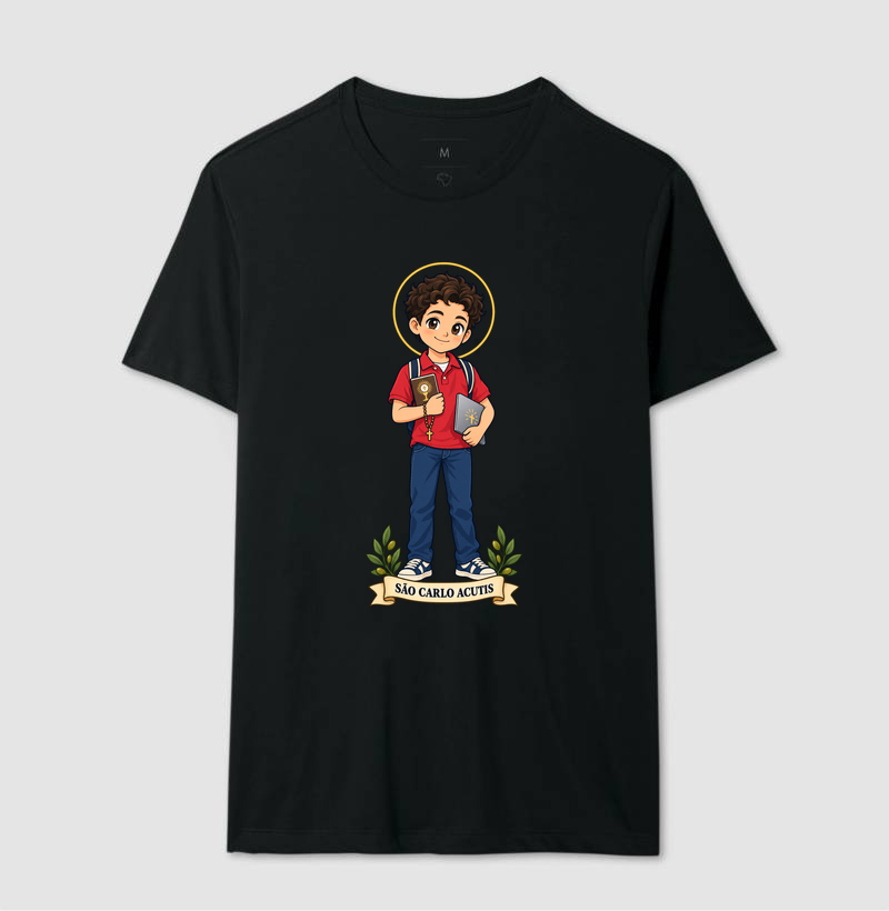 São Carlo Acutis - estilo chibi - Imagem 2
