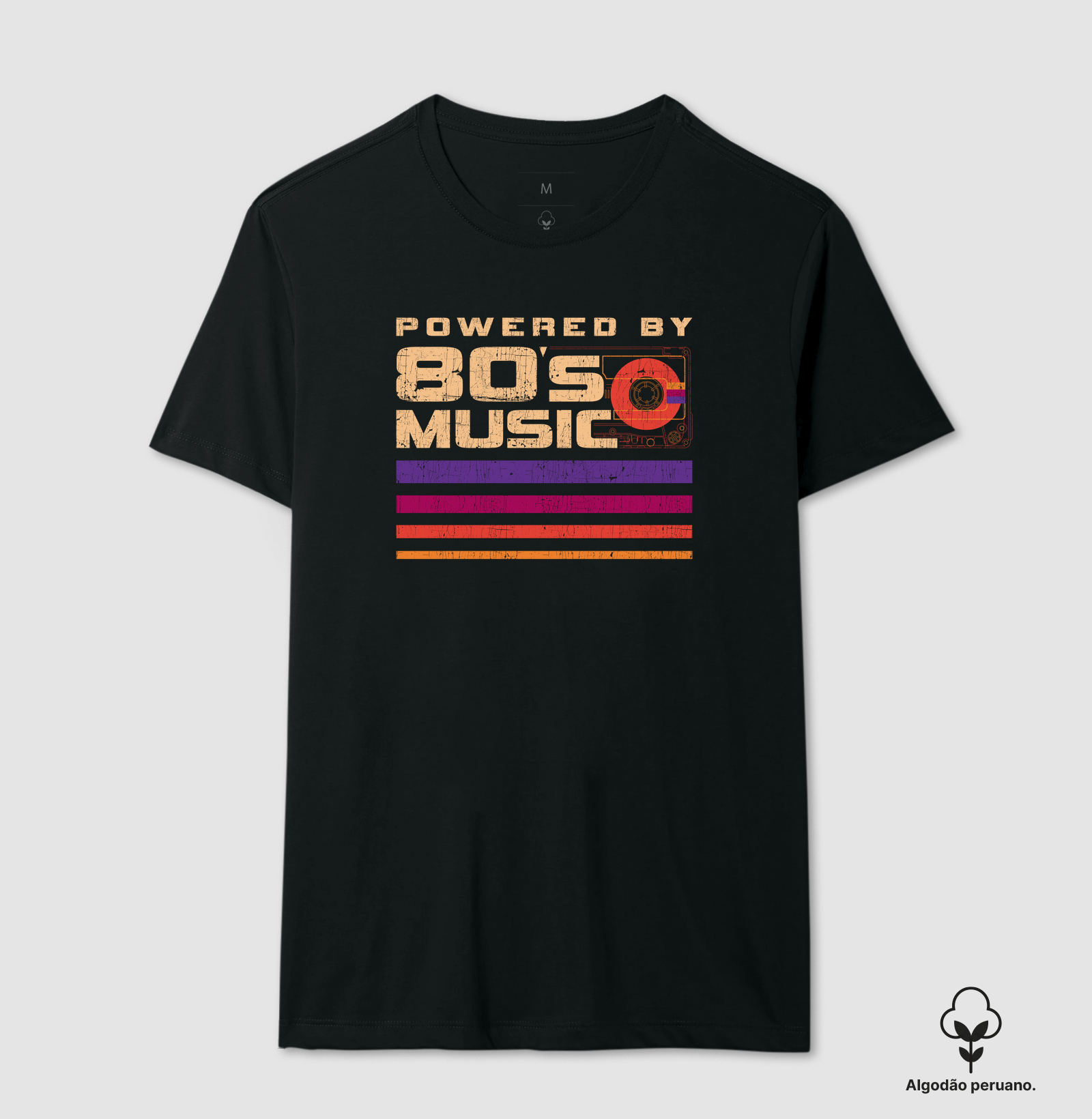 Camiseta Algodão Peruano Música dos anos 80 - Imagem 2