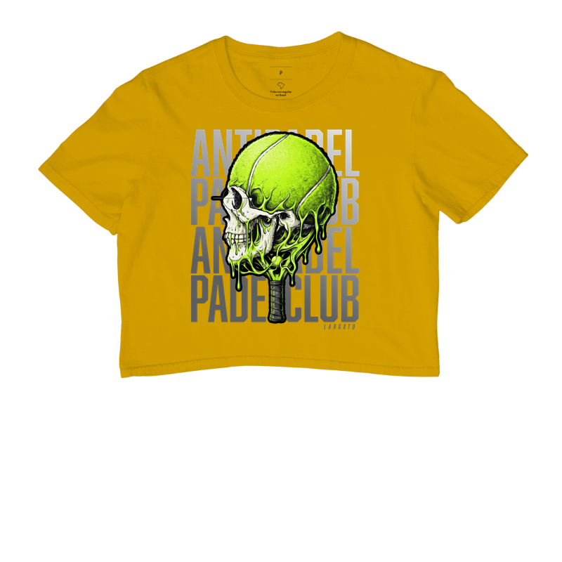 Camiseta Anti-Padel Caveira Prata - Imagem 8