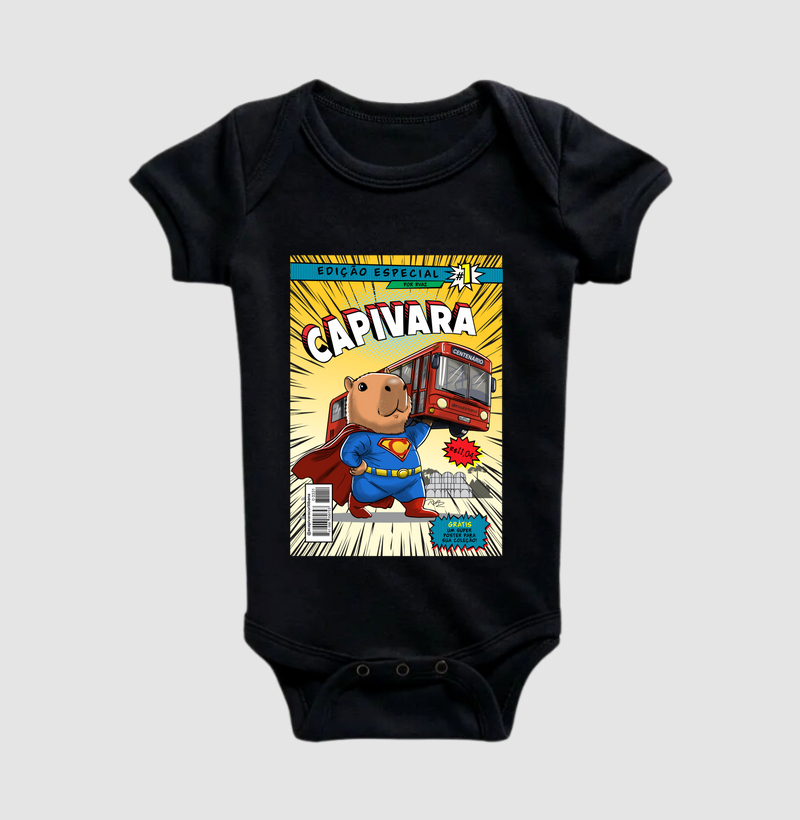 Camiseta Super Capivara - Imagem 2
