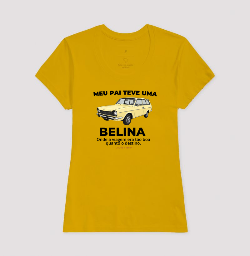 Meu pai teve uma - BELINA - amarelo claro - Imagem 15