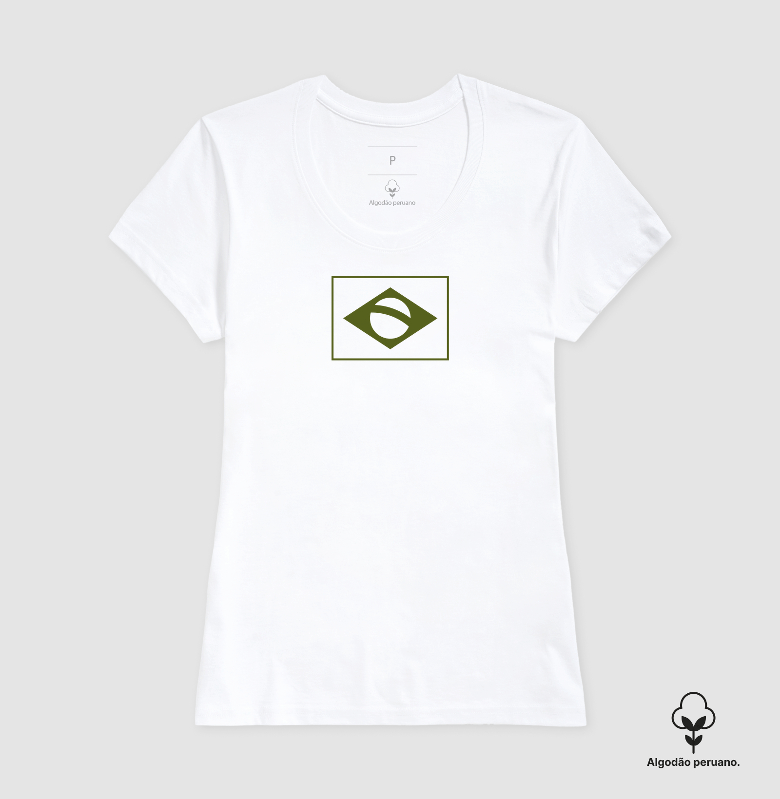 Bandeiro do Brasil (minimalista) - Imagem 6