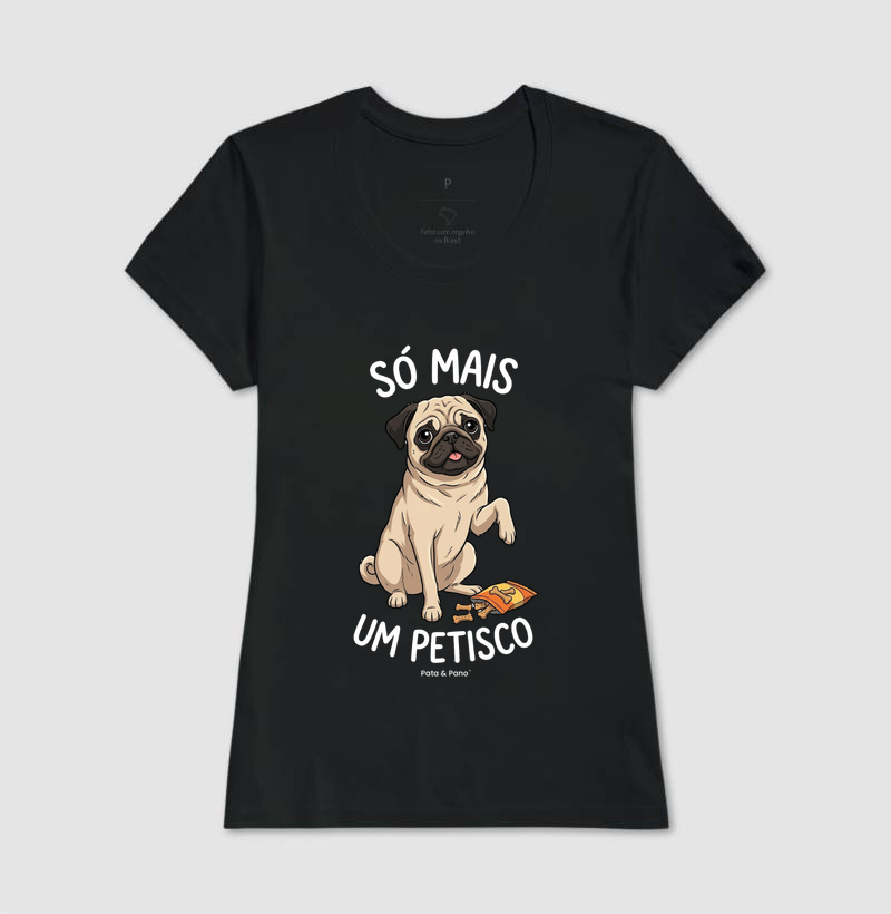 CAMISETA PUG PETISCO - Imagem 3