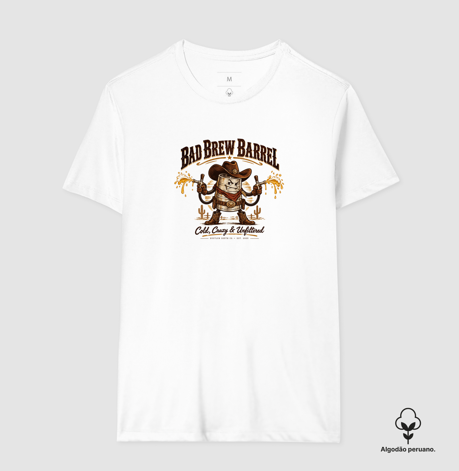Country Masculina Bad Brew Barrel - Imagem 3