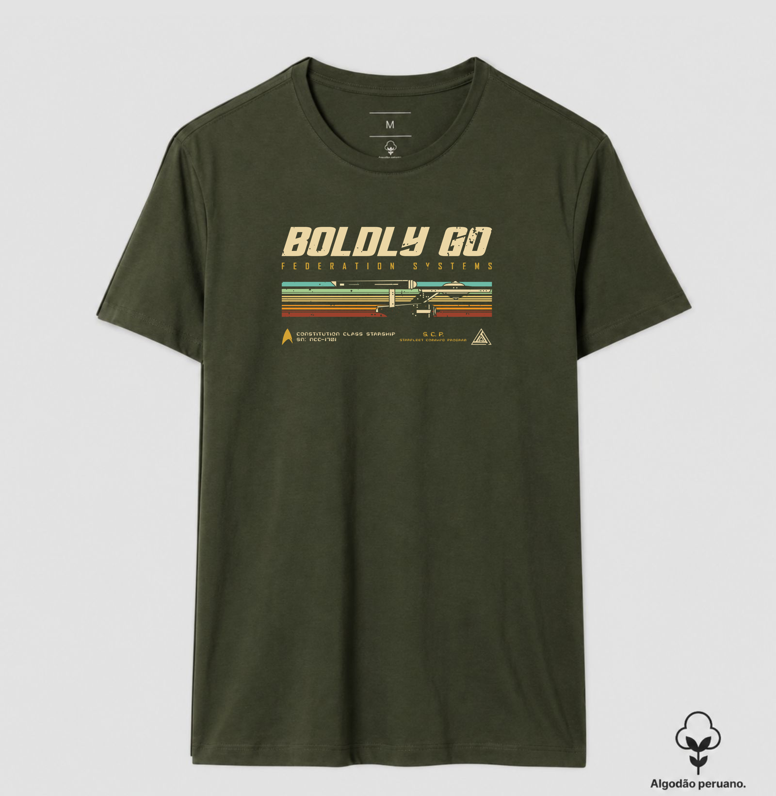 Camiseta Retro Vintage Starship - Imagem 5