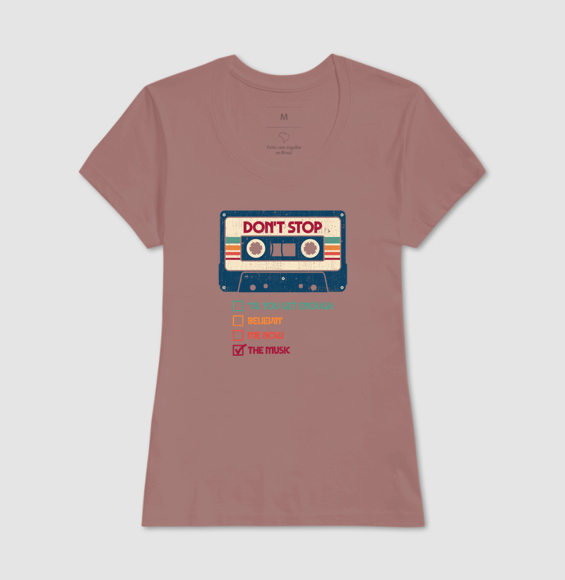 Camiseta Não Pare a Música - Imagem 13