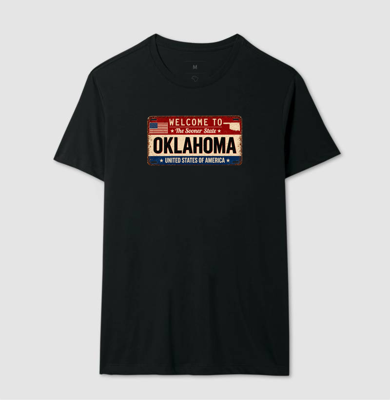 Oklahoma (placa envelhecida) - Imagem 4