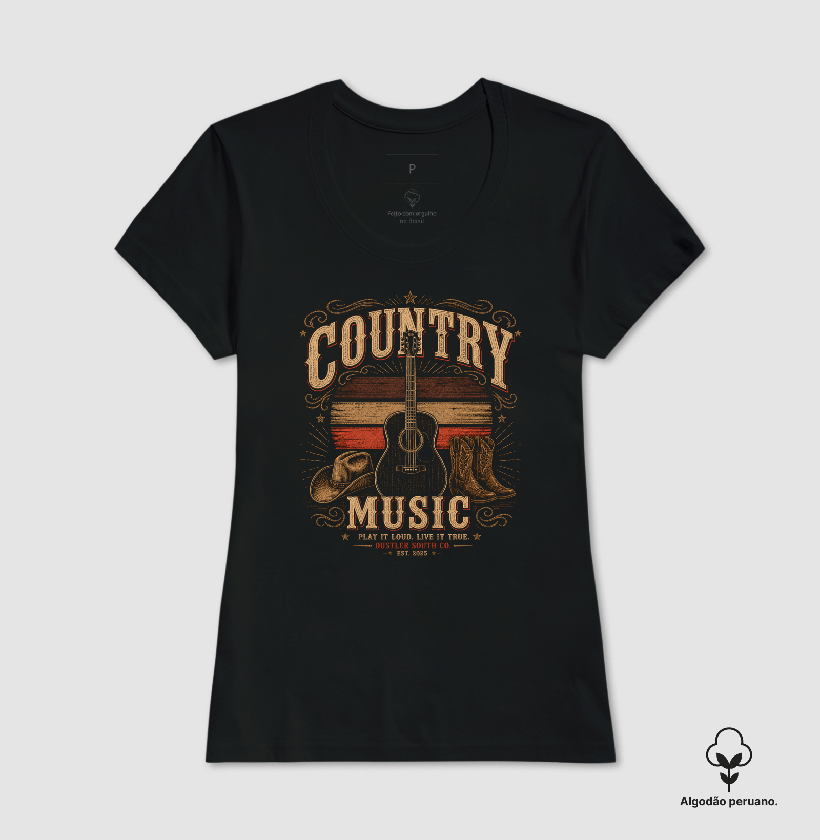 Baby Look Country Music - Imagem 3