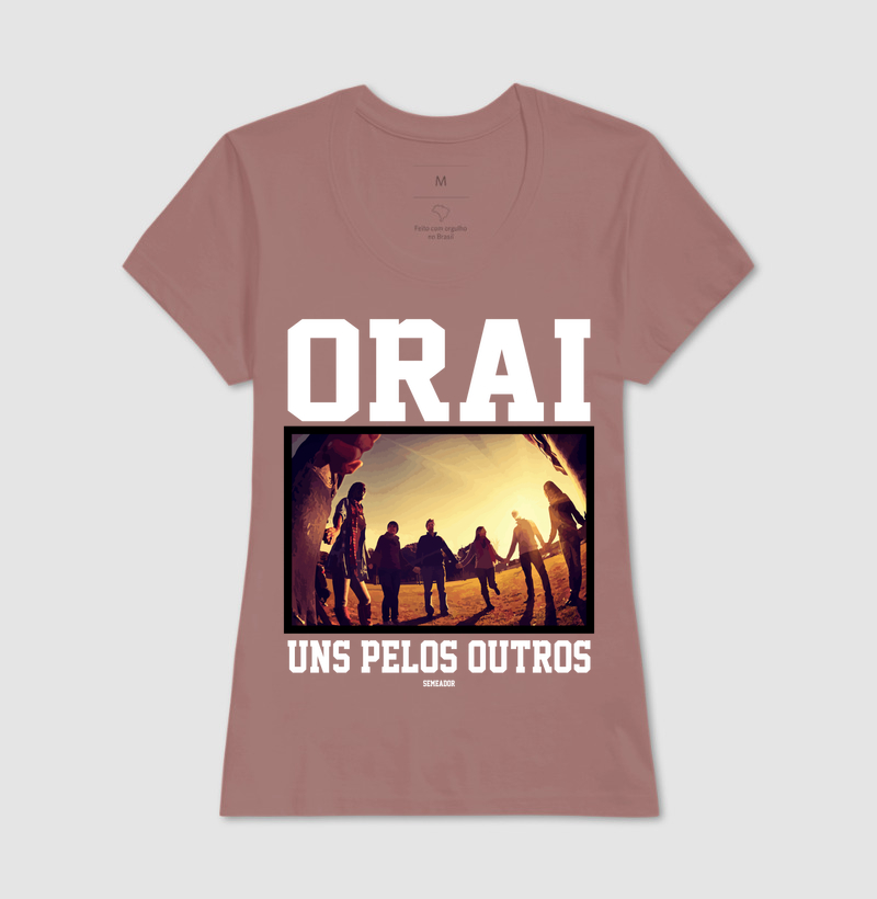 Camiseta Cristã Orai Uns Pelos Outros - Imagem 17