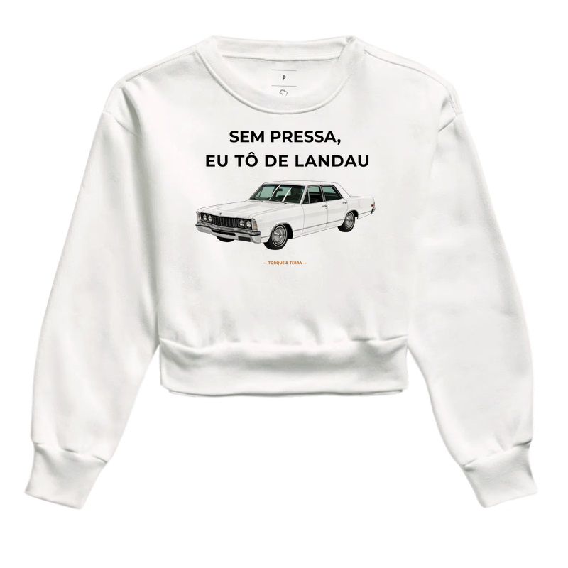 Sem pressa, eu tô de Landau - branco - Imagem 3
