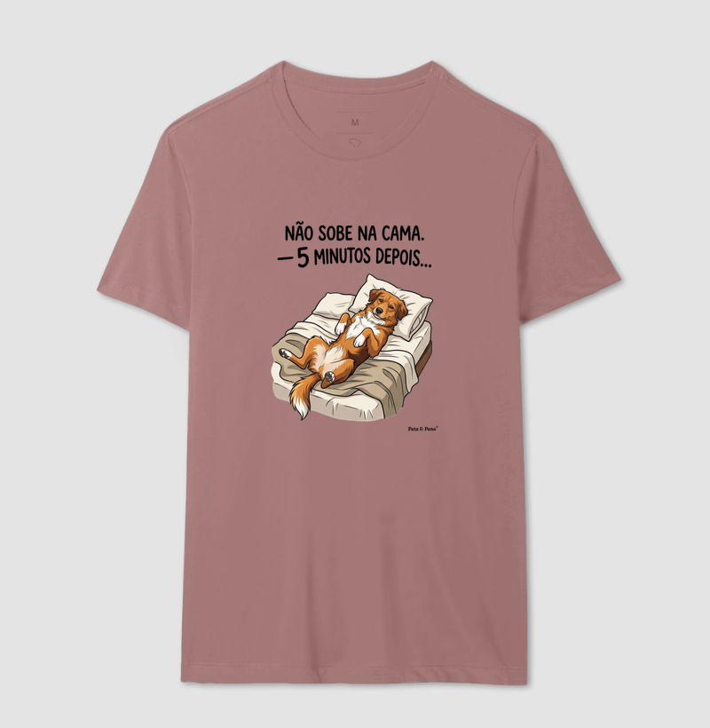 CAMISETA NOSSO MASCOTE SOBE NA CAMA - Imagem 16