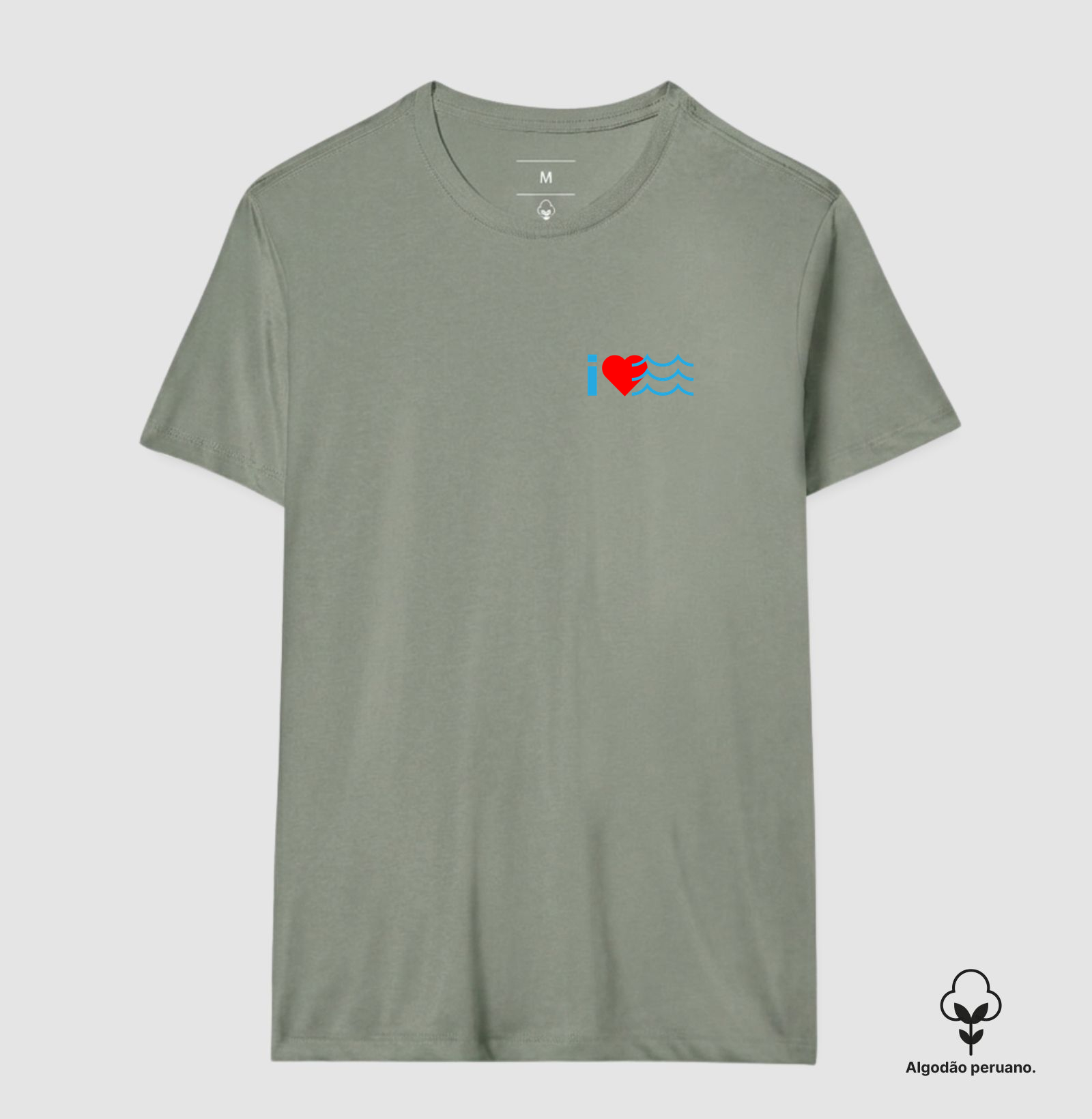 Camiseta Algodão Peruano - Raia Nove - I Love Swim - Imagem 4