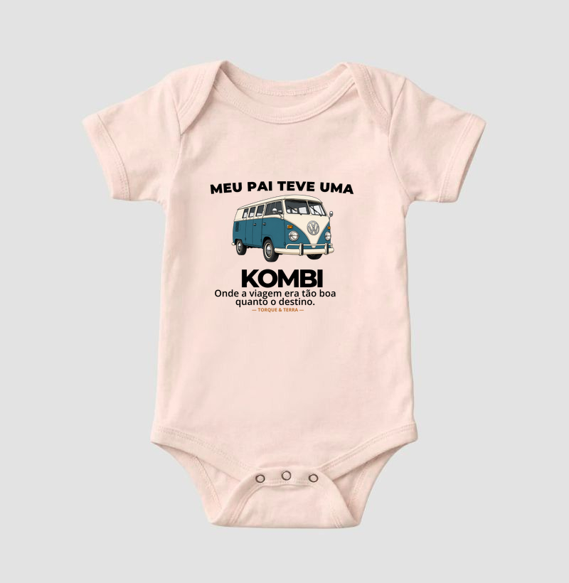 Meu pai teve uma - KOMBI - azul com branco - Imagem 5