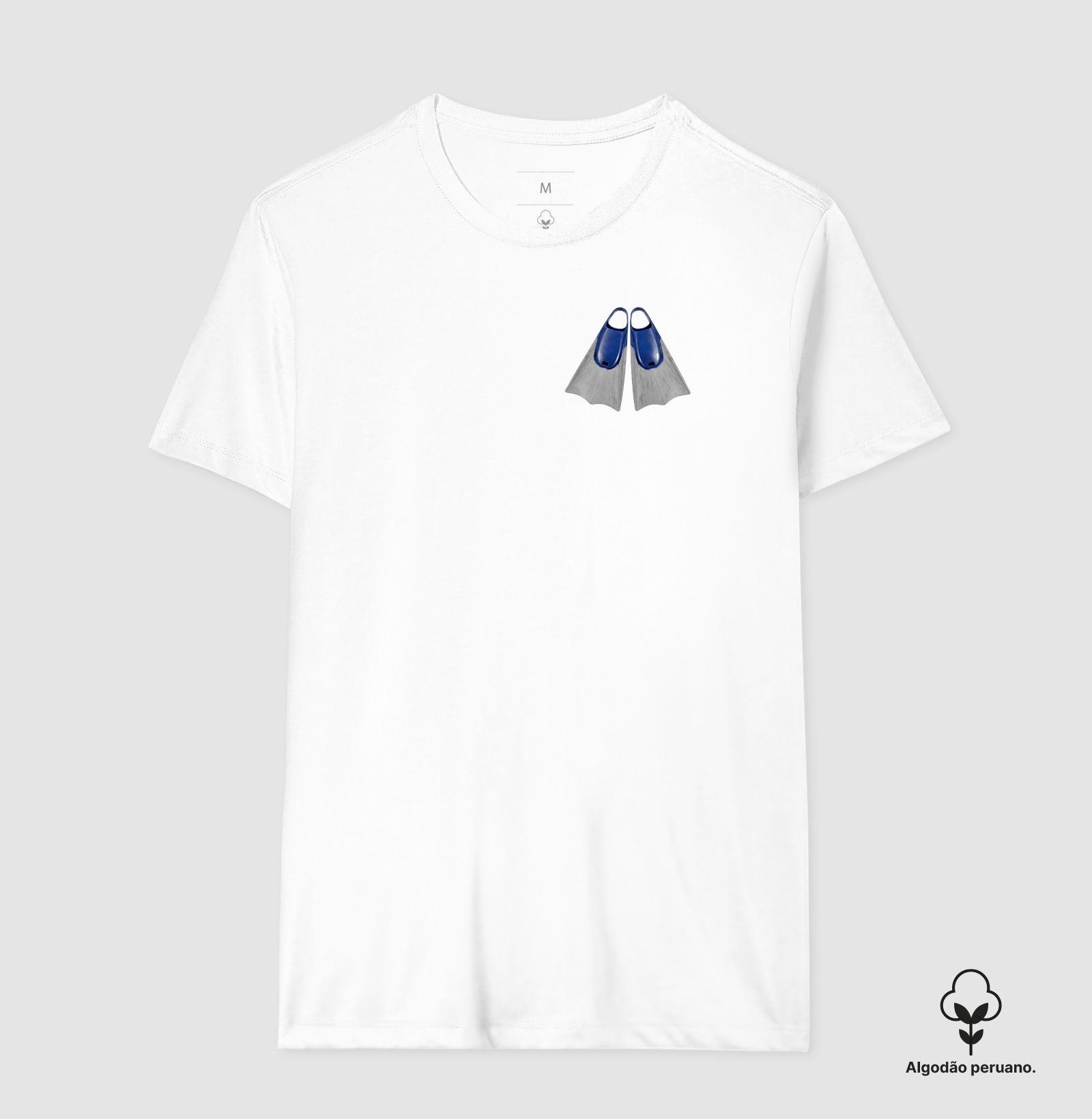 Camiseta Algodão Peruano - Raia Nove - Nadadeira - Imagem 4