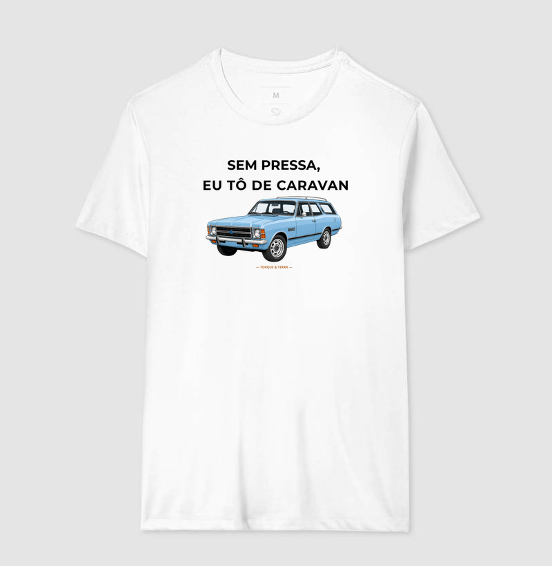 Sem pressa, eu tô de Caravan - azul claro - Imagem 4