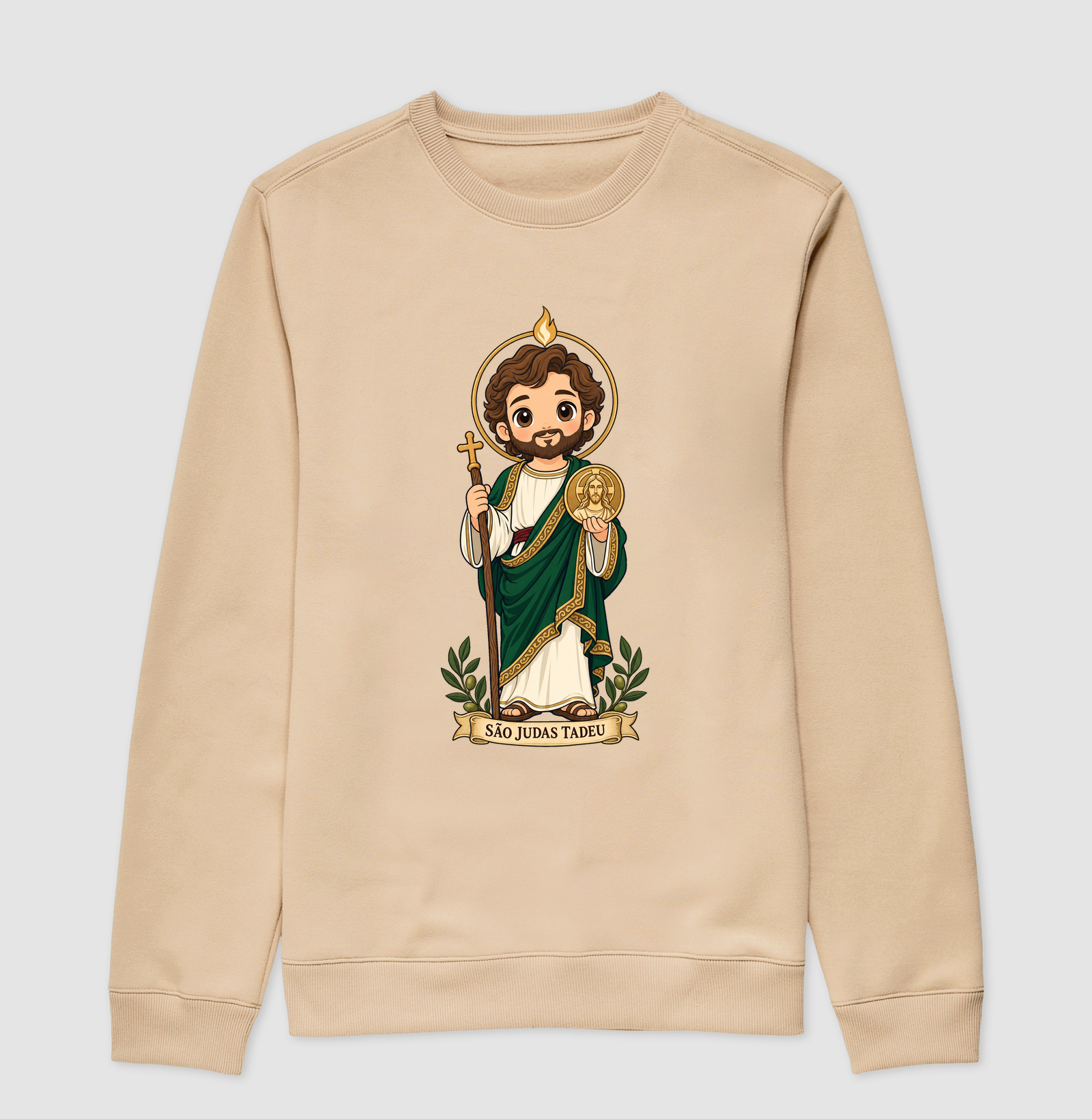 São Judas tadeu estilo chibi - Imagem 3