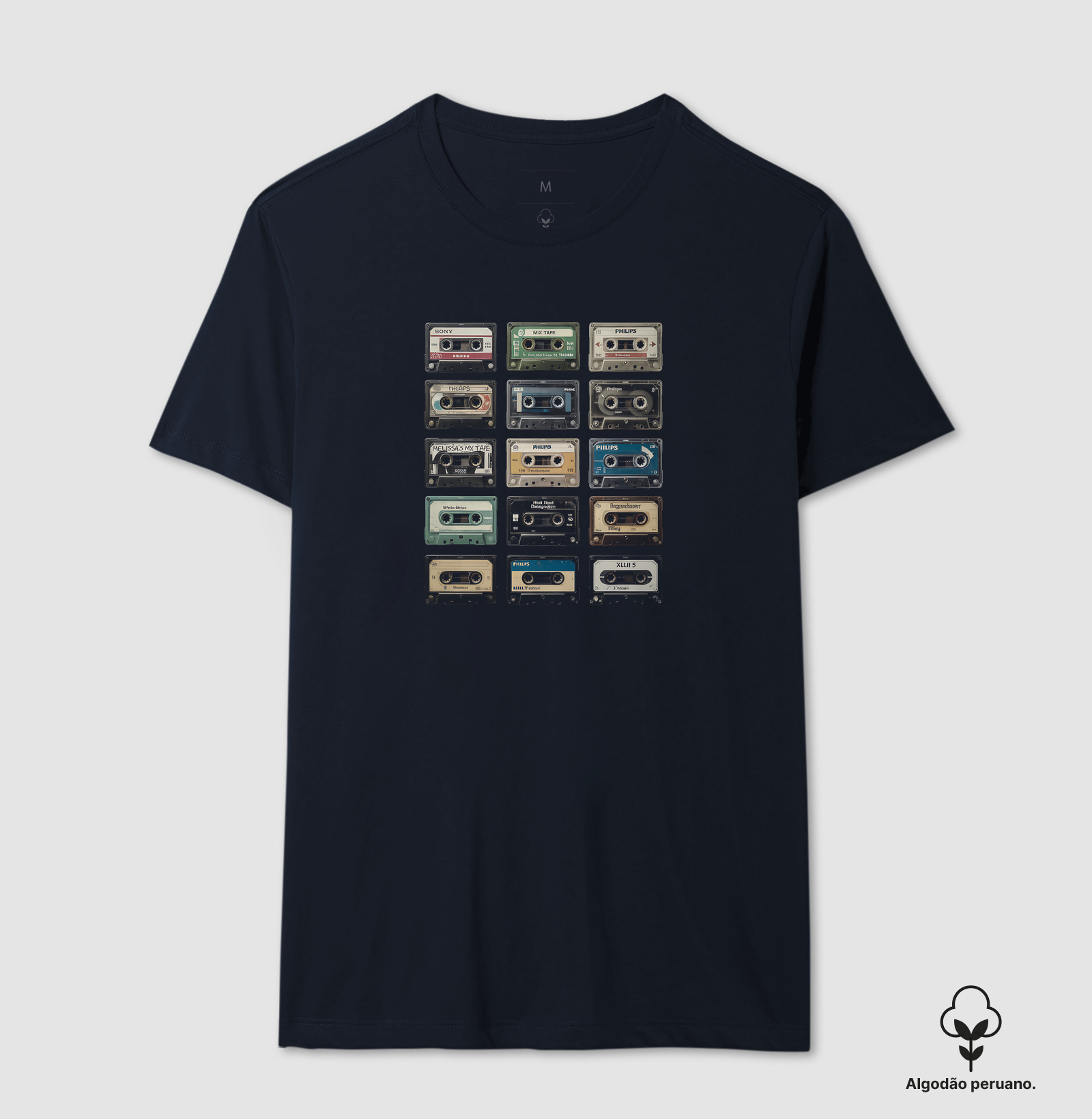 Camiseta Algodão Peruano Mix Tapes - Imagem 4