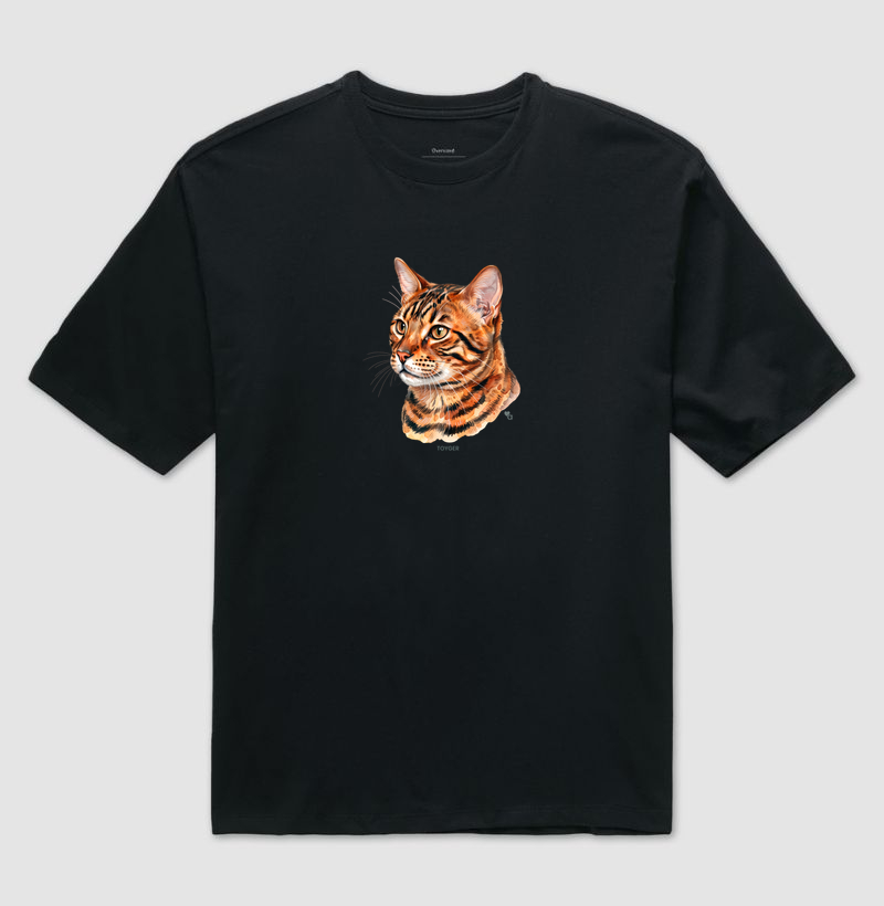 Gatos - Toyger - Oversized - Imagem 4