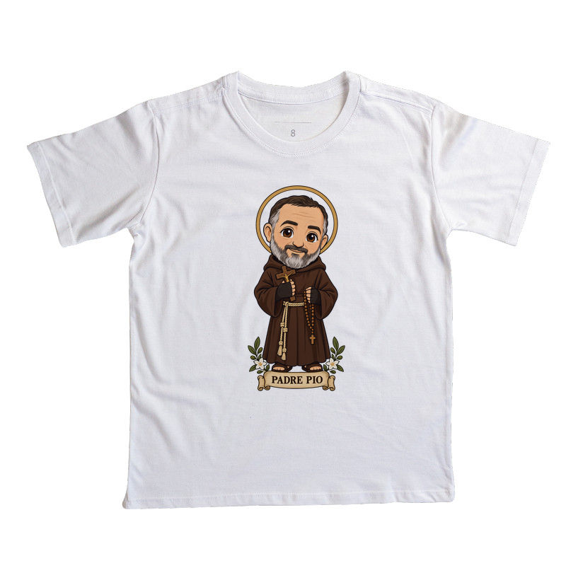 Padre Pio estilo chibi - Imagem 5