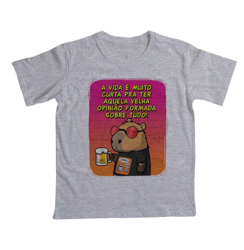 Camiseta Capivara Opinião - Imagem 3
