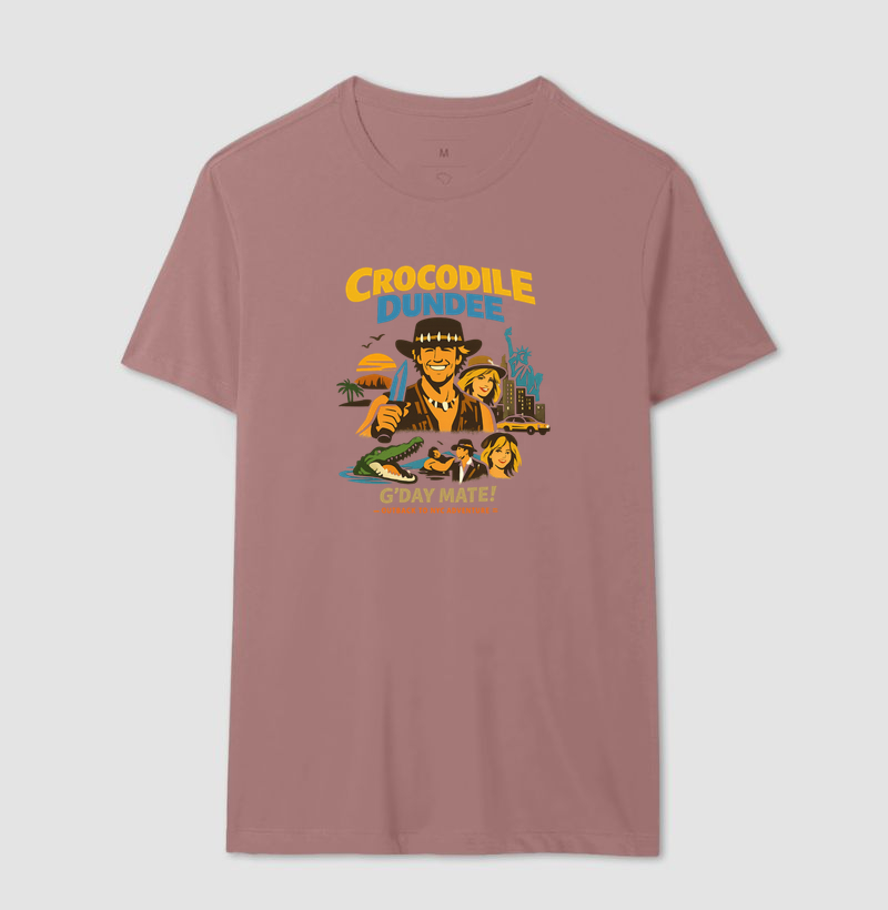 Camiseta Crocodilo Dundee Day Mate - Imagem 16
