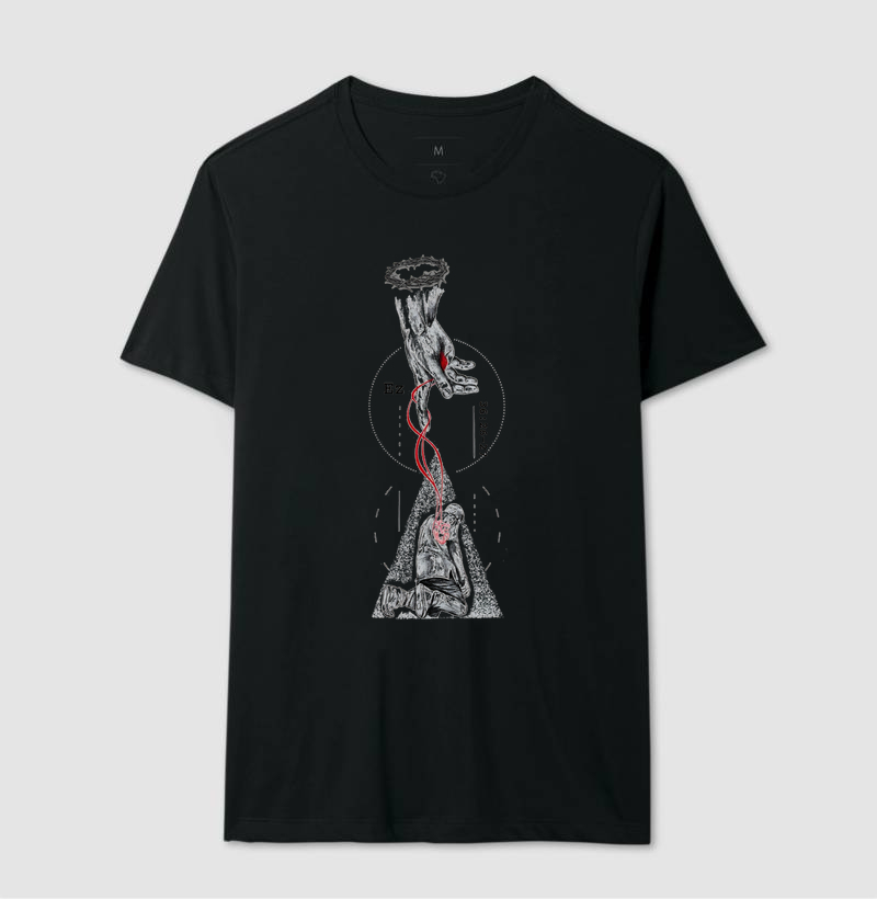 Camiseta Jesus Sacrifício e Fé - Imagem 2