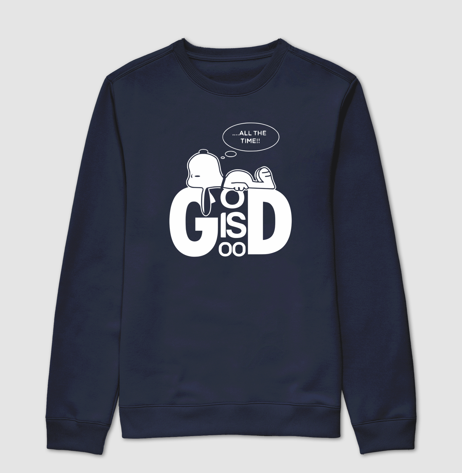 Suéter Moletom God is Good - Imagem 3