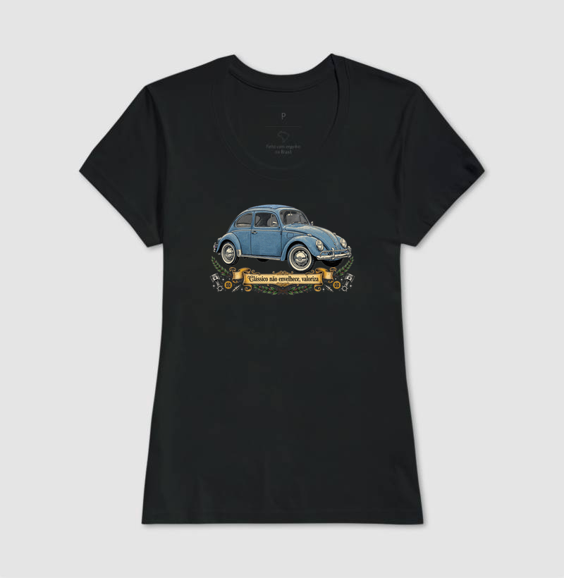 Fusca Azul Clássico Não Envelhece Valoriza - Old School Tattoo - Imagem 3
