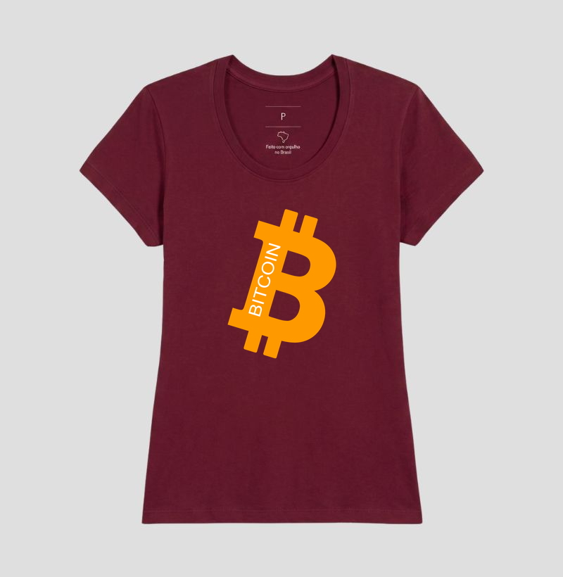 Camiseta Bitcoin Logo Grande - Imagem 15