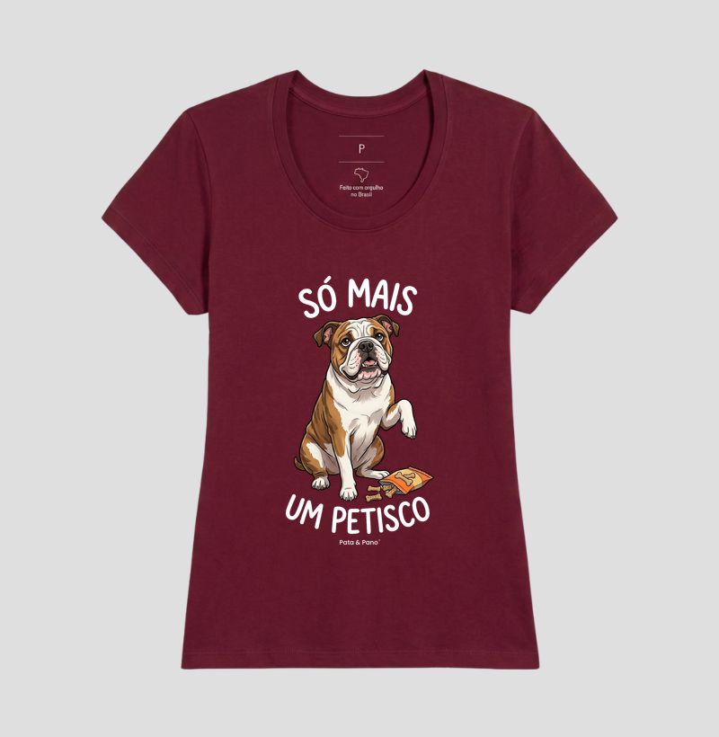 CAMISETA BULLDOGUE INGLÊS PETISCO - Imagem 22