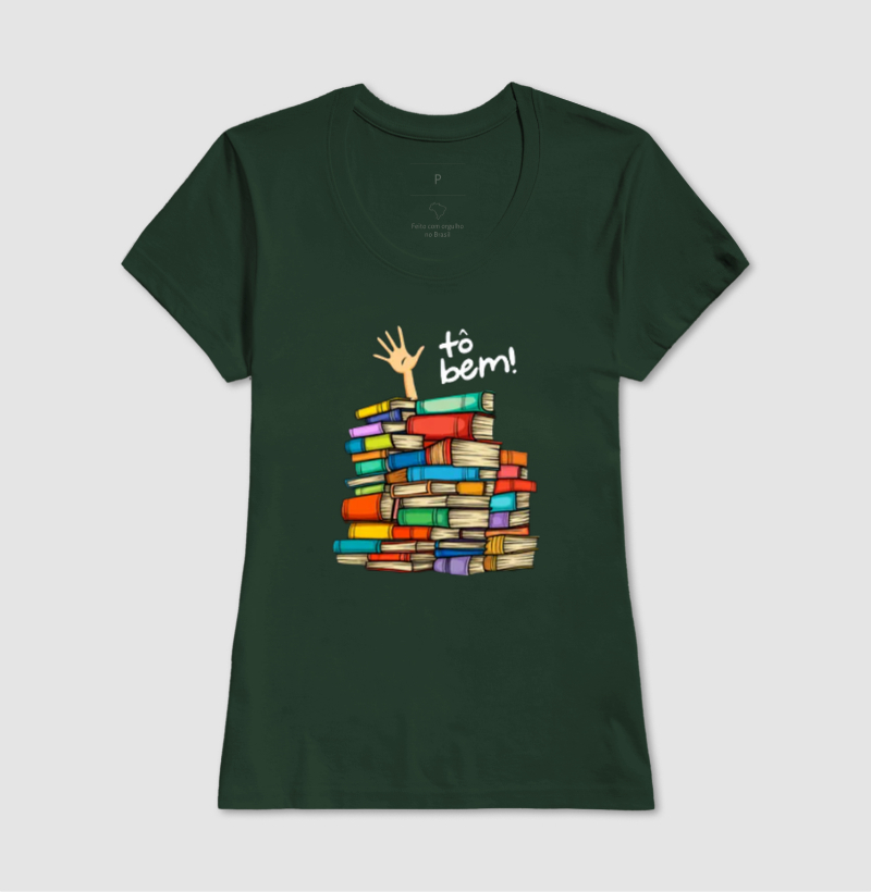 Camiseta Unissex Algodão Tô Bem - Imagem 13