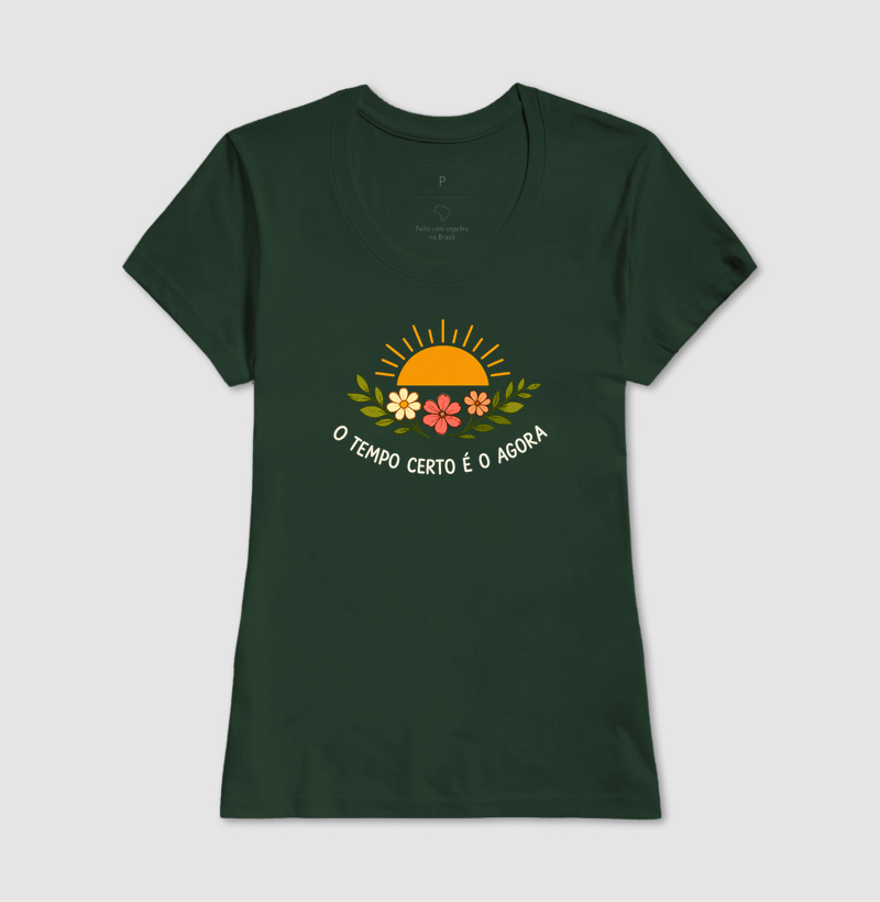 Camiseta O Tempo certo é o agora - Alma Vestida - Imagem 13
