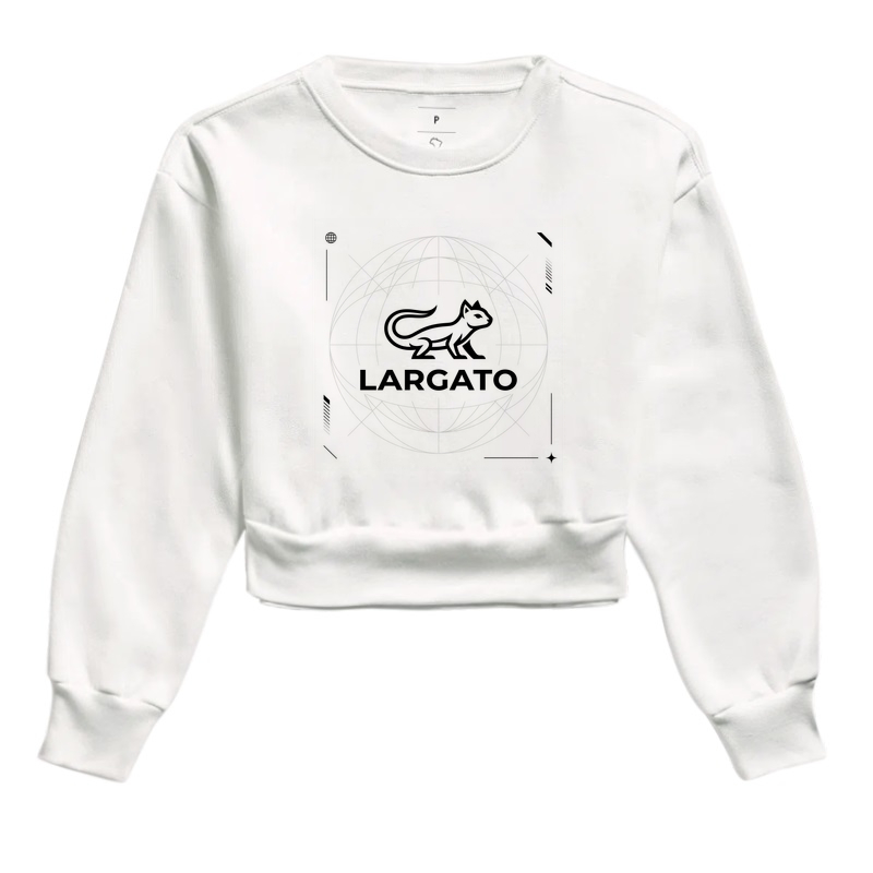 Largato WW Brand - Moletom Cropped - Imagem 3