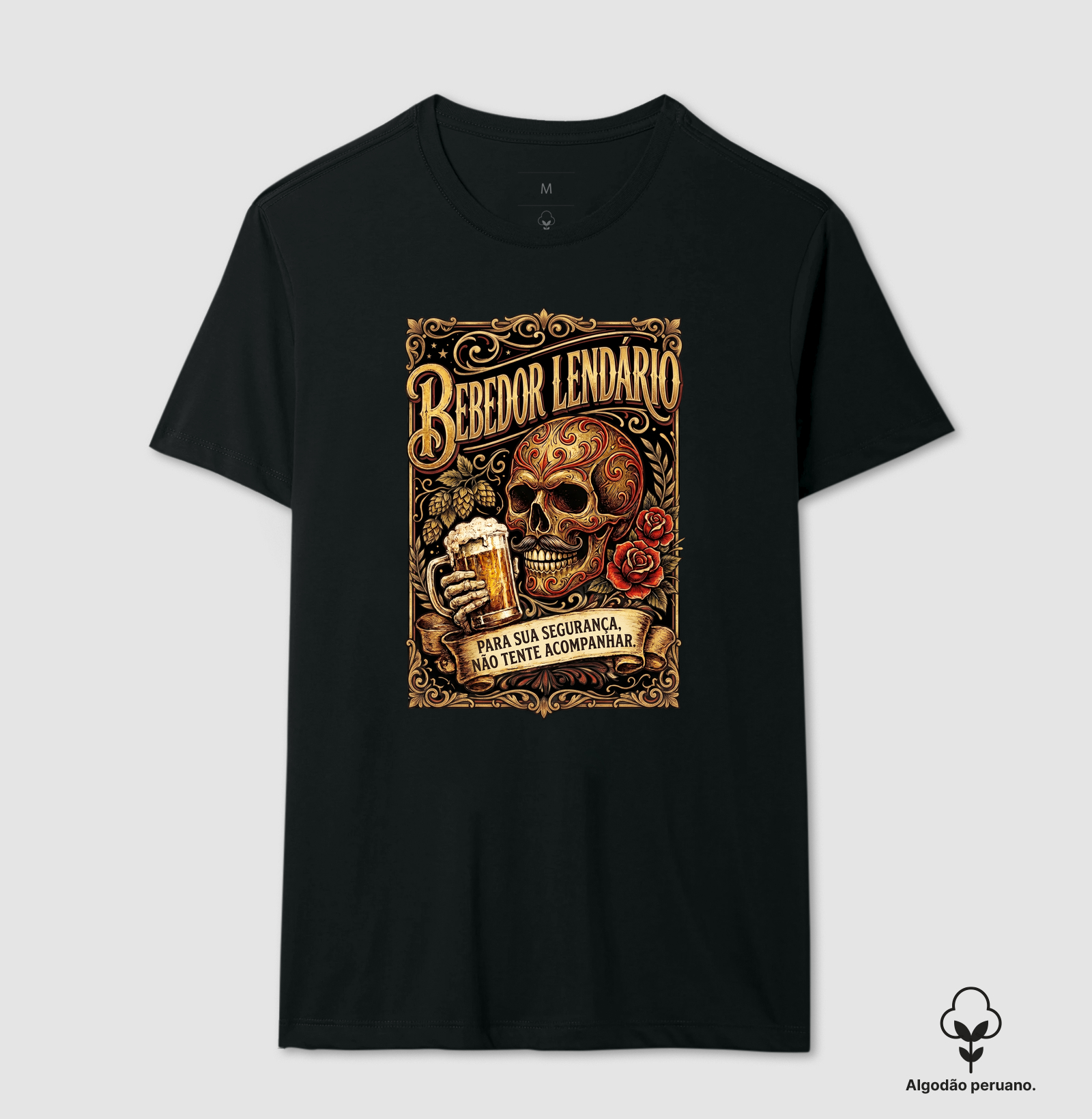 Lendário Cervejeiro | Caveira "Gosto de Cerveja" - Imagem 3