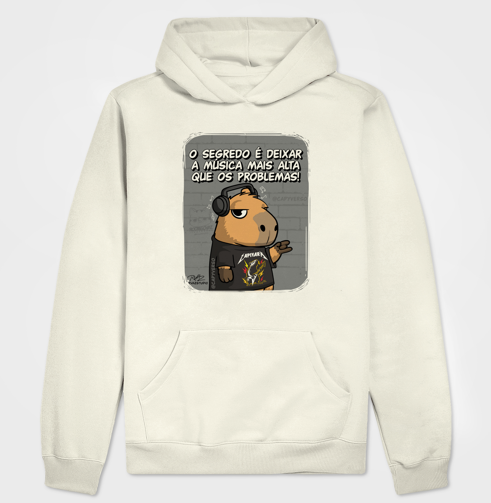 Camiseta Capivara Música - Imagem 3