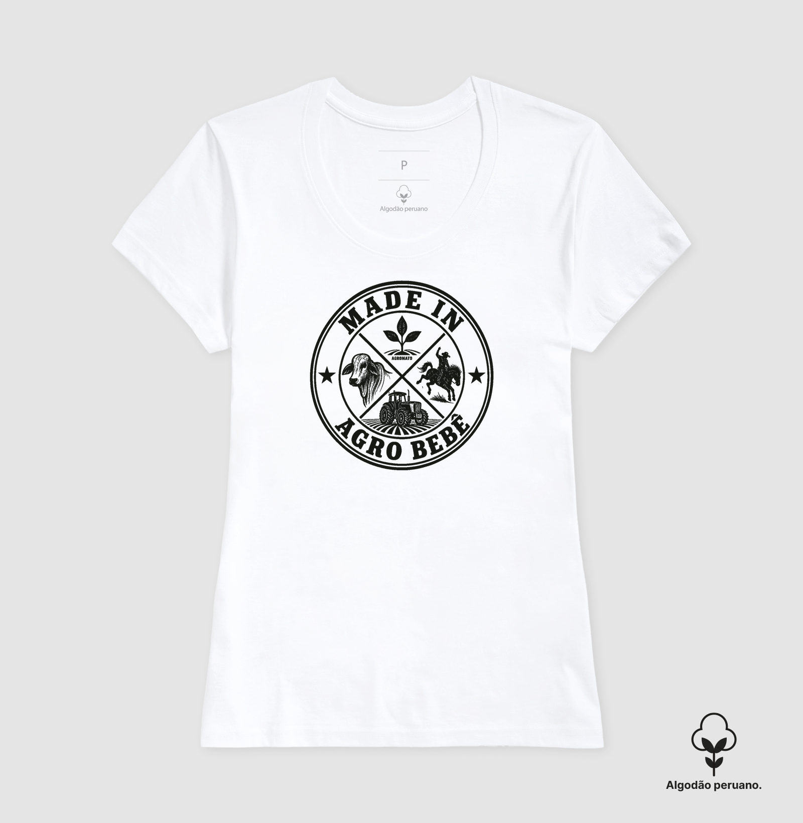 Camiseta Made in Agro Bebê - Imagem 7