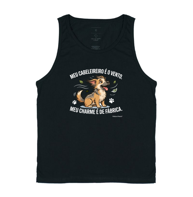 CAMISETA VIRA-LATA FIAPO DE MANGA CABELOS - Imagem 3