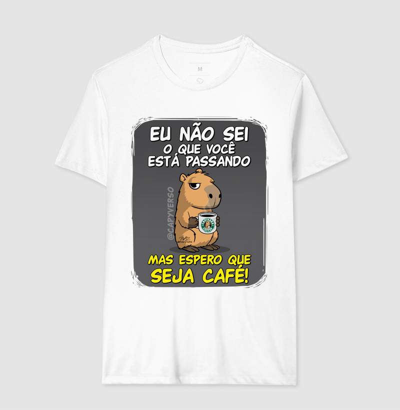 Camiseta Capivara Seja Café - Imagem 4