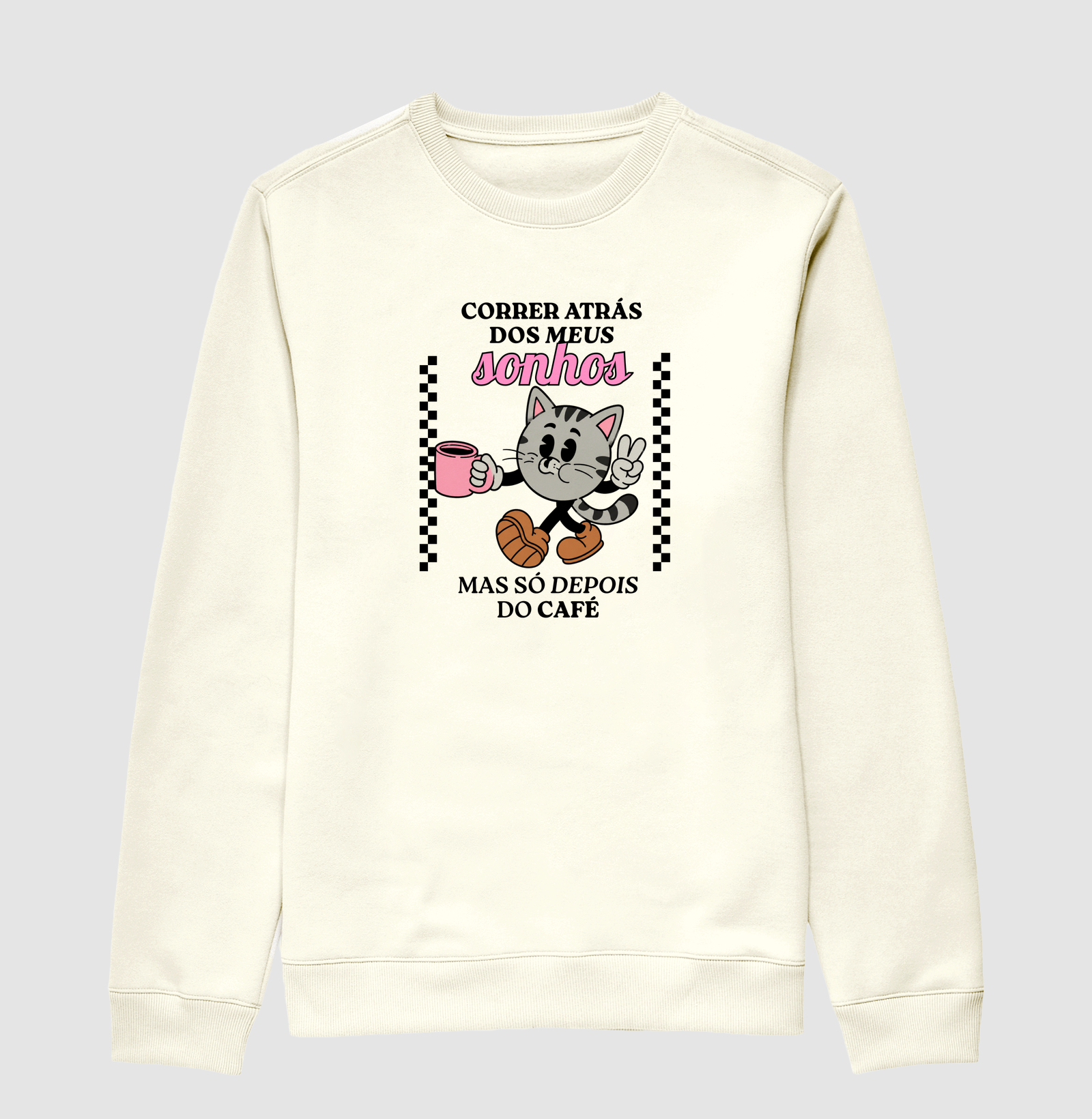 Gato Vintage "Sonhos e Café" - Imagem 2