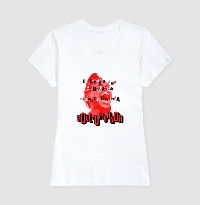 camiseta EXU soulumbanda feminina - Imagem 2