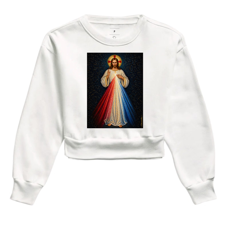 Jesus Misericordioso – Mosaico Sagrado - Imagem 3